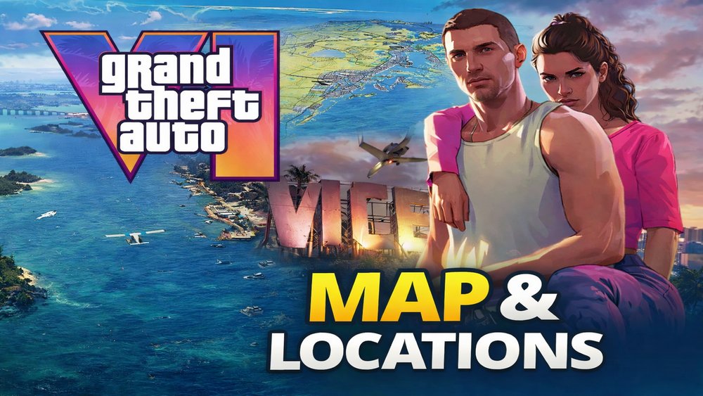 GTA VI Map and Locations