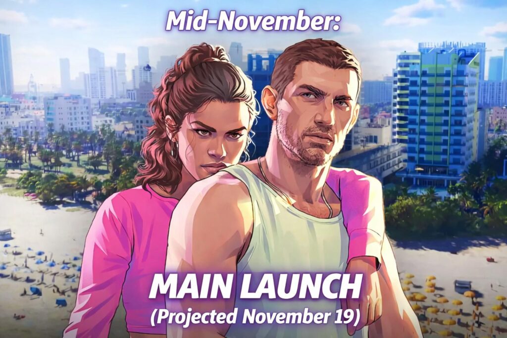 Mid-November: Main Launch (Projected November 19)