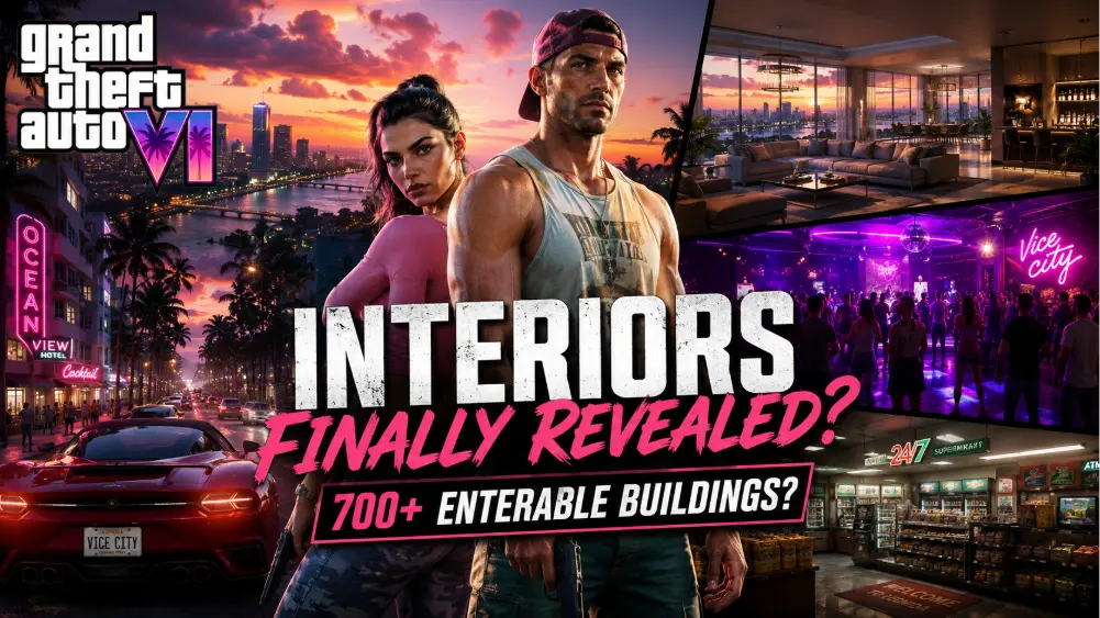 GTA 6 Enterable Buildings: Are 700 Plus Locations Actually Real?