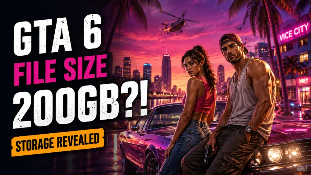 GTA 6 File Size; How much Storage You Need