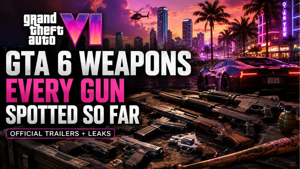 GTA 6 Weapons List