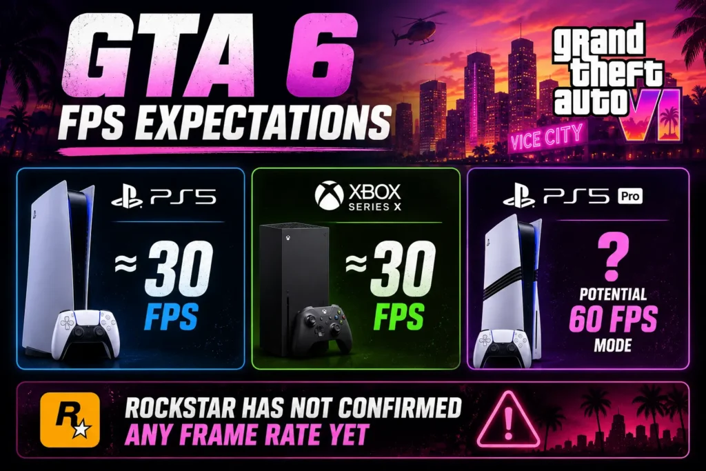 Will GTA 6 Run at 60 FPS on PS5?