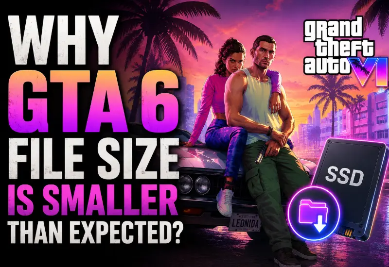 Why GTA 6 File Size is Smaller Than Expected