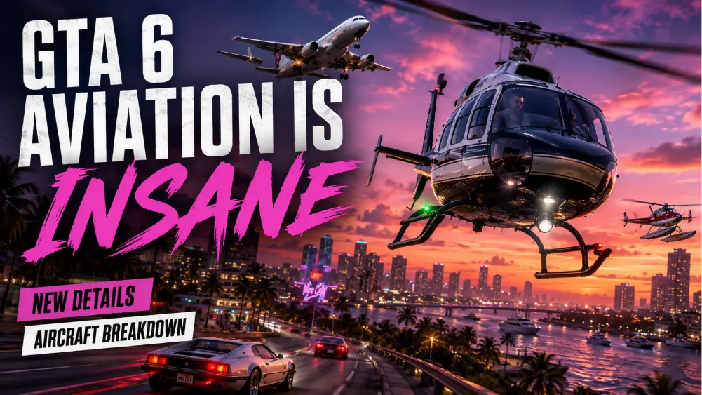 GTA 6 Aircraft and Helicopters