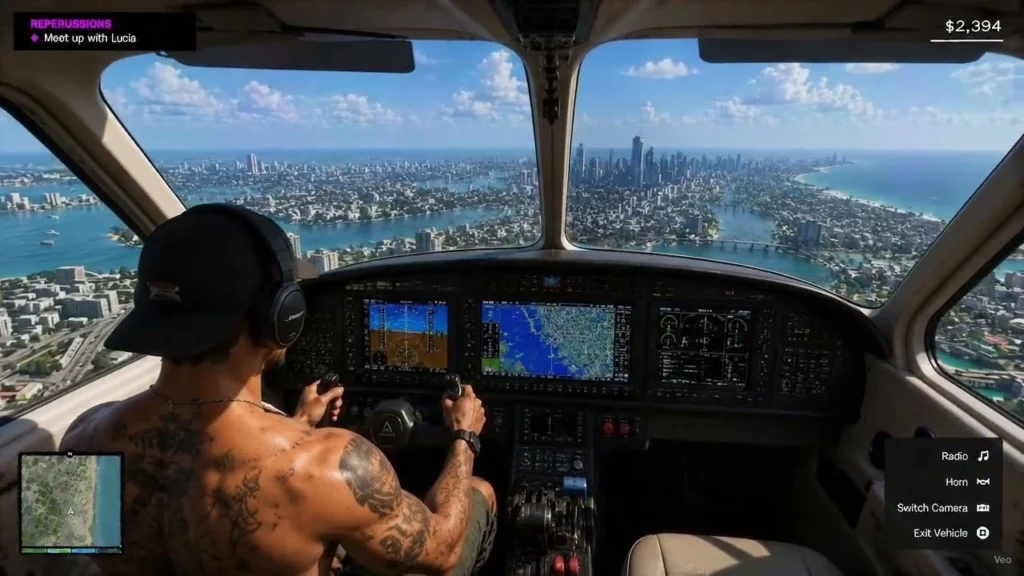 Right-side pilot seat on the GTA 6 Maverick, matching the real Bell 206L. In GTA 5 every pilot sat on the left regardless of aircraft type